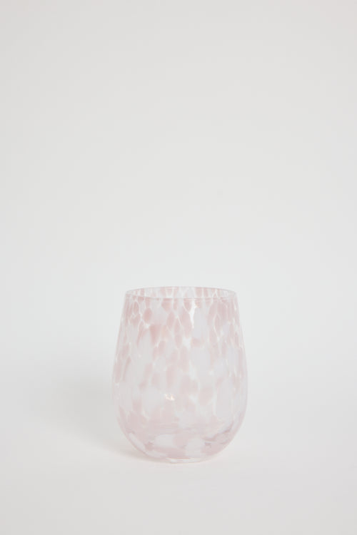pink wine glass