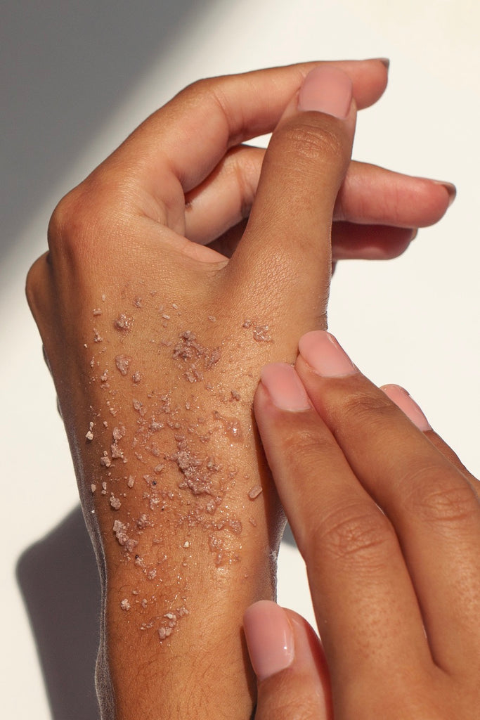 Pink Flo Mask Sweet Muse Exfoliating Pink Body Mask | Flo & Frankie