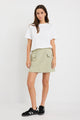 Savanna Sage Canvas Pocket Mini Skirt