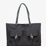 black tote bag