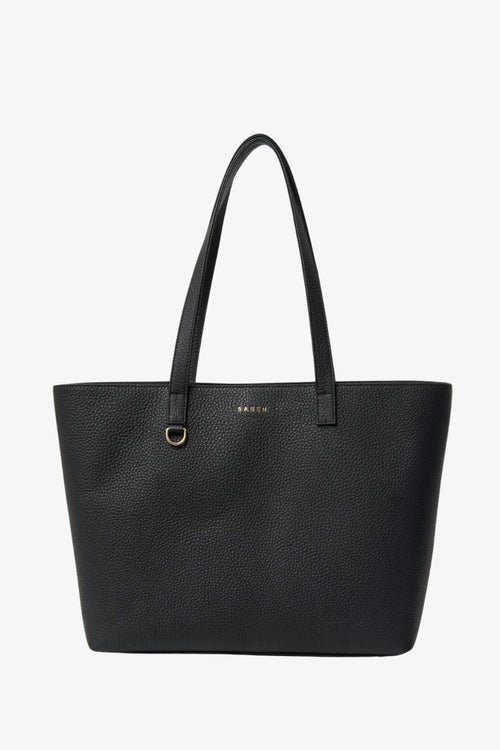 black tote bag