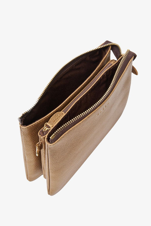 Brown Leather Crossbody Bag