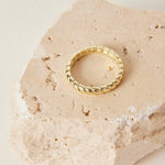 Twirl Gold Ring