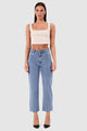 Venice Light Blue Ema Straight Denim Jean