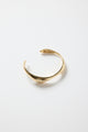 Wavy Gold Cuff Bangle