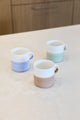 Artist Stone Hand Painted Two Tone Stackable Mug