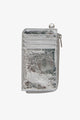 Winona Silver Crinkle Card Holder