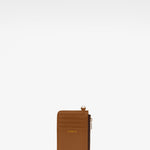 Winona Tan Leather Card Holder