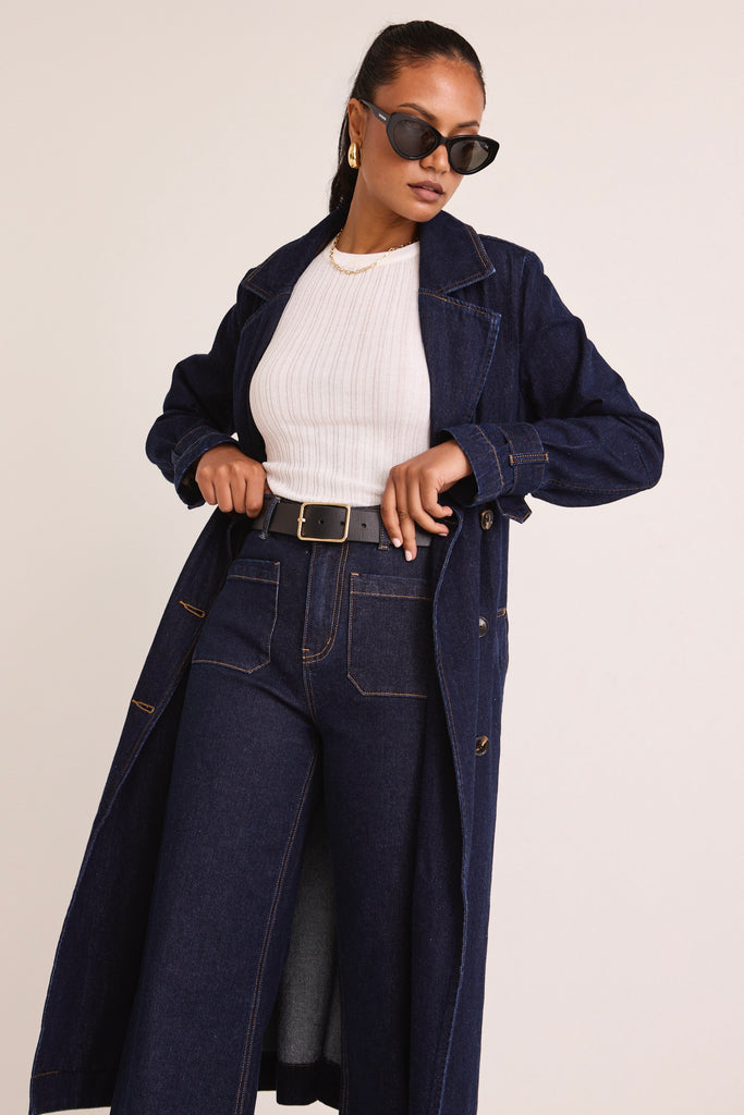 Indie Denim Trench