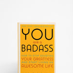 Front cover of book titled ' You are a Badass' by Jen Sincero
