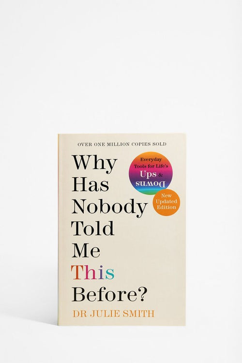 Front cover of a book titled 'Why Has Nobody Told Me This Before