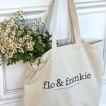 Flo Natural Canvas Tote Bag