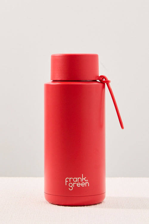 red drink bottle