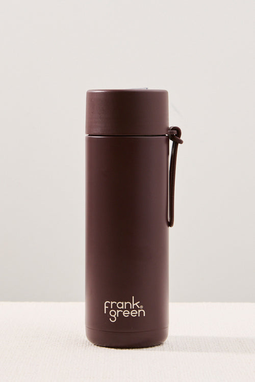 Brown drink bottle