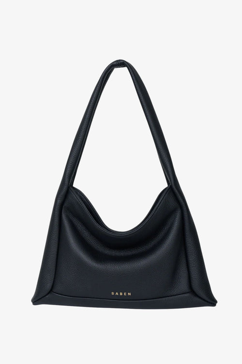 black shoulder bag