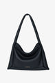 Hazel Black Luxe Shoulder Bag