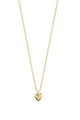 Alaia Heart Charm Gold Recycled Necklace
