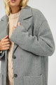 Long Island Grey Relaxed Coat