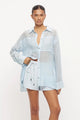 Opalite Sky Textured Tencel Nylon LS Shirt