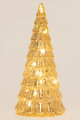 Gold Frost Drop 19cm Tree