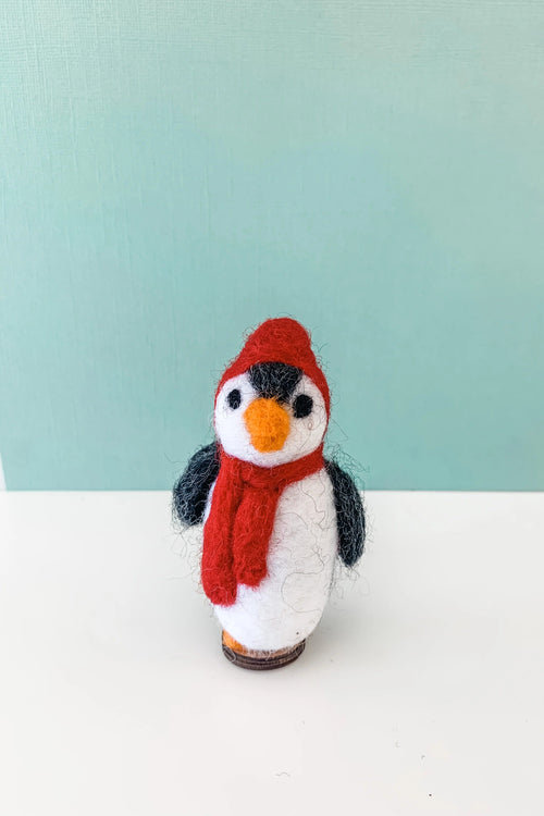 felt penguin