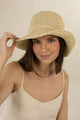 Seaside Natural Paper Bucket Hat
