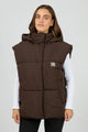 Elevate Chocolate Puffer Vest