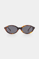 Mirabel Tort Narrow Oval Sunglasses