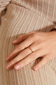 Lulu Recycled Chain Stack Gold Plated EOL Ring
