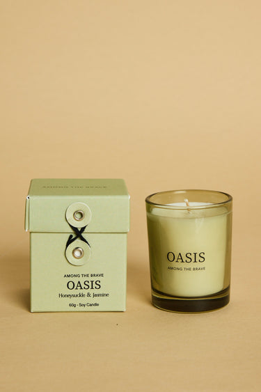 Oasis Honeysuckle + Jasmine 60g Soy Candle
