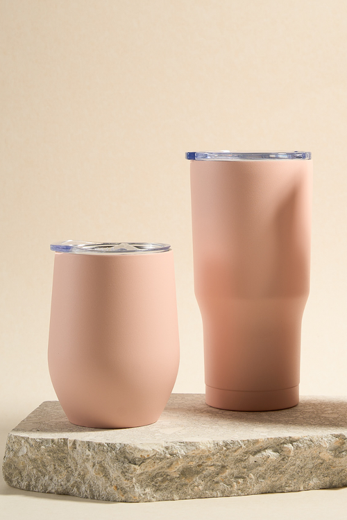 pink keep cups