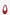 Red handbag on a light gray background