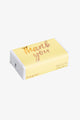 Thank You Lemon Rose Gold Script Soap