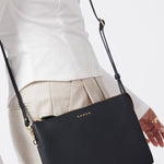 black crossbody bag