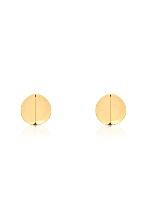 Ridge Gold St Silver Stud Earring ACC Jewellery Linda Tahija   