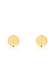 Ridge Gold St Silver Stud Earring