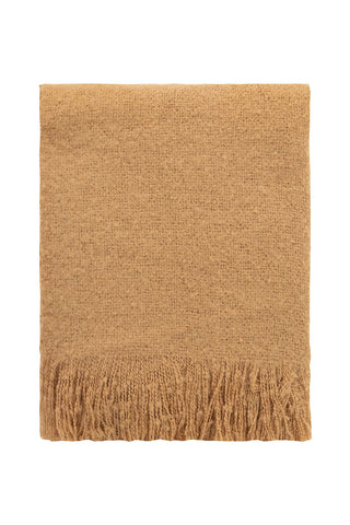 Cosy Camel Tassel Throw HW Throws Kerridge   