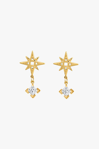 Star Stud Earring with Embellishment ACC Jewellery Lindi Kingi   