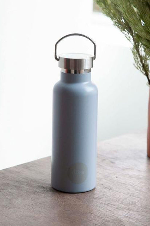 Stainless Steel Strassen Steel Grey Drink Bottle HW Drink Bottles, Coolers, Takeaway Cups Porter Green   