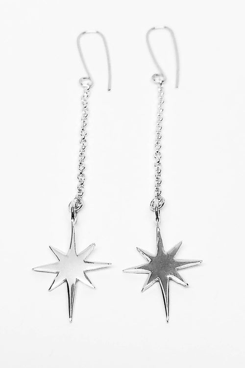 Starburst Drop Earrings ACC Jewellery Audrey Loves Ruby   