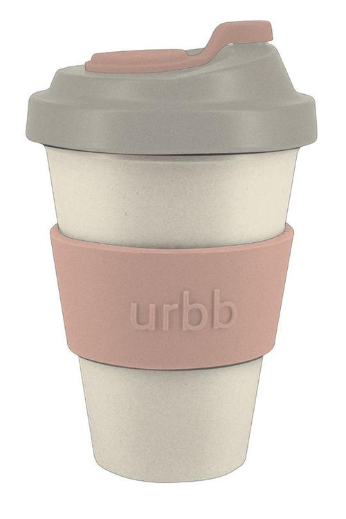 Reuseable Bamboo Paris Natural Blush Pink Cup HW Drink Bottles, Coolers, Takeaway Cups Porter Green   