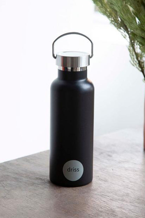 Stainless Steel Trondheim Black Grey Drink Bottle HW Drink Bottles, Coolers, Takeaway Cups Porter Green   