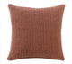 Milford Moss Stitch Muted Clay Cushion 45x45cm