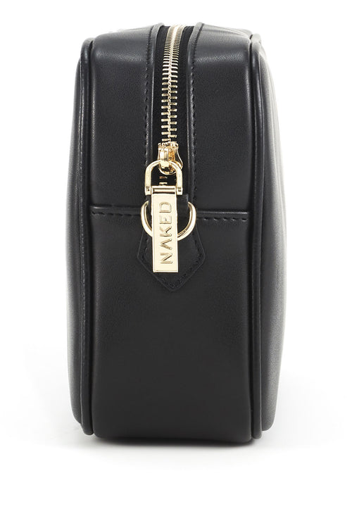 The 1995  Gold Zip Crossbody Bag Nappa Black Leather ACC Bags - All, incl Phone Bags Nakedvice   