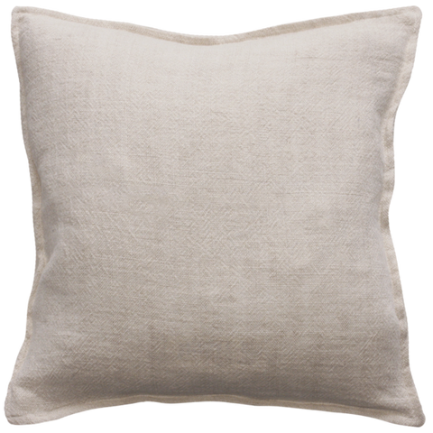 Flaxmill Linen Nude Cushion 50x50cm HW CUSHIONS, Throws, Rugs Mulberi   