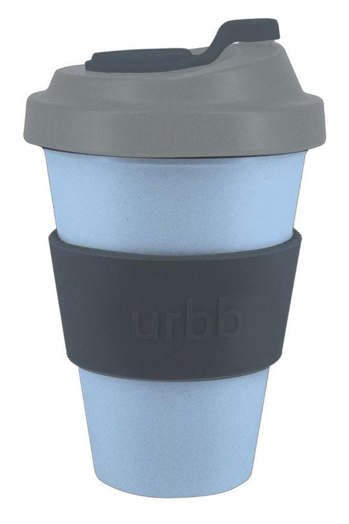 Reuseable Bamboo Karistad Coast Blue Charcoal Grey Cup HW Drink Bottles, Coolers, Takeaway Cups Porter Green   