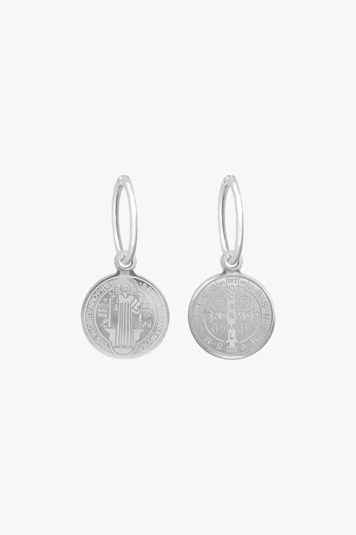 Saint Circle Sleepers Silver ACC Jewellery Lindi Kingi   