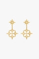 Hanging Constellation Silver EOL Earrings