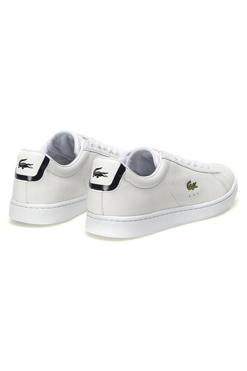 Carnaby Evo BL 1 White with Black Trim Leather Sneaker ACC Shoes - Sneakers LaCoste   