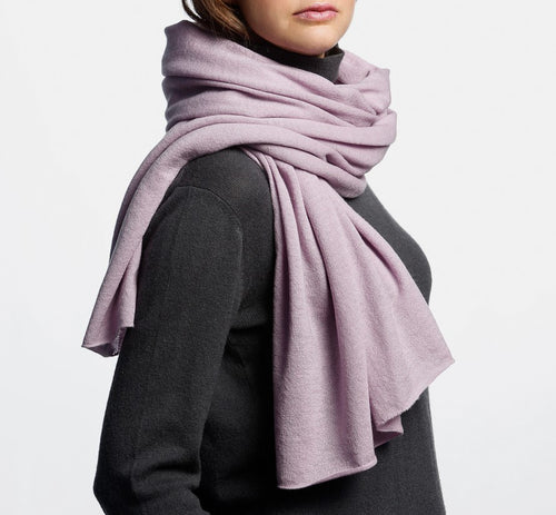 Merino Woven Lavender Scarf ACC Scarves Not specified   